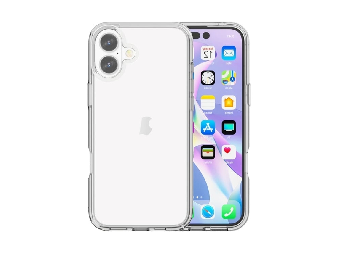 Capa Transparente À Prova De Choque Para Iphone 16 - Terminator