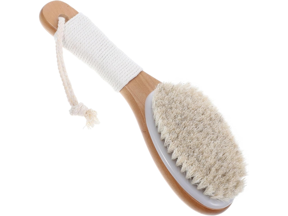 Escova De Banho Ukcoco Para Corpo E Costas, Escova De Banho Esfoliante Com Cabo Para Limpeza