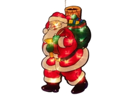 Guirlanda De Natal Em Pano Com Vinha Plástica Da Laxiscreed, Decoração De Porta Com Floco De Neve De 40cm