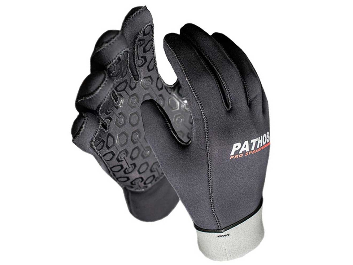 Luvas 3 Mm Metalite Preto Mpathos