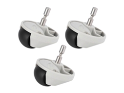 Conjunto De 3 Rodízios De Substituição Para Aspirador Robô Xiaomi Mi._ptg