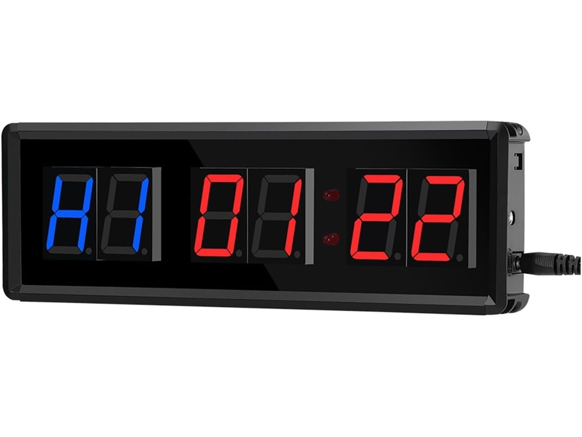 Minuterie D'entraînement de Gymnastique Portable, Horloge Fitness, Compte À Rebours/haut, SFUSHOS
