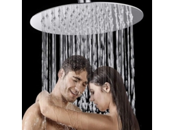 Ducha De Lluvia De Acero Inoxidable De 10 Pulgadas Con 126 Boquillas Anti-caliza Y Efecto Espejo
