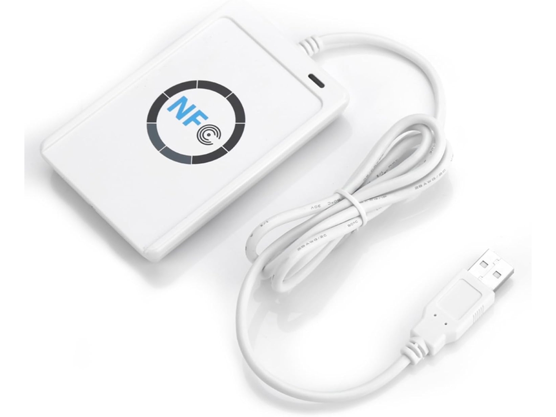 Leitor e Gravador Nfc Usb para Cartão Rfid Sem Contato AQUAFORGE