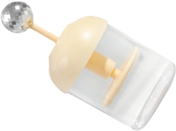 Frasco de espuma portátil de plástico para limpeza facial em casa.