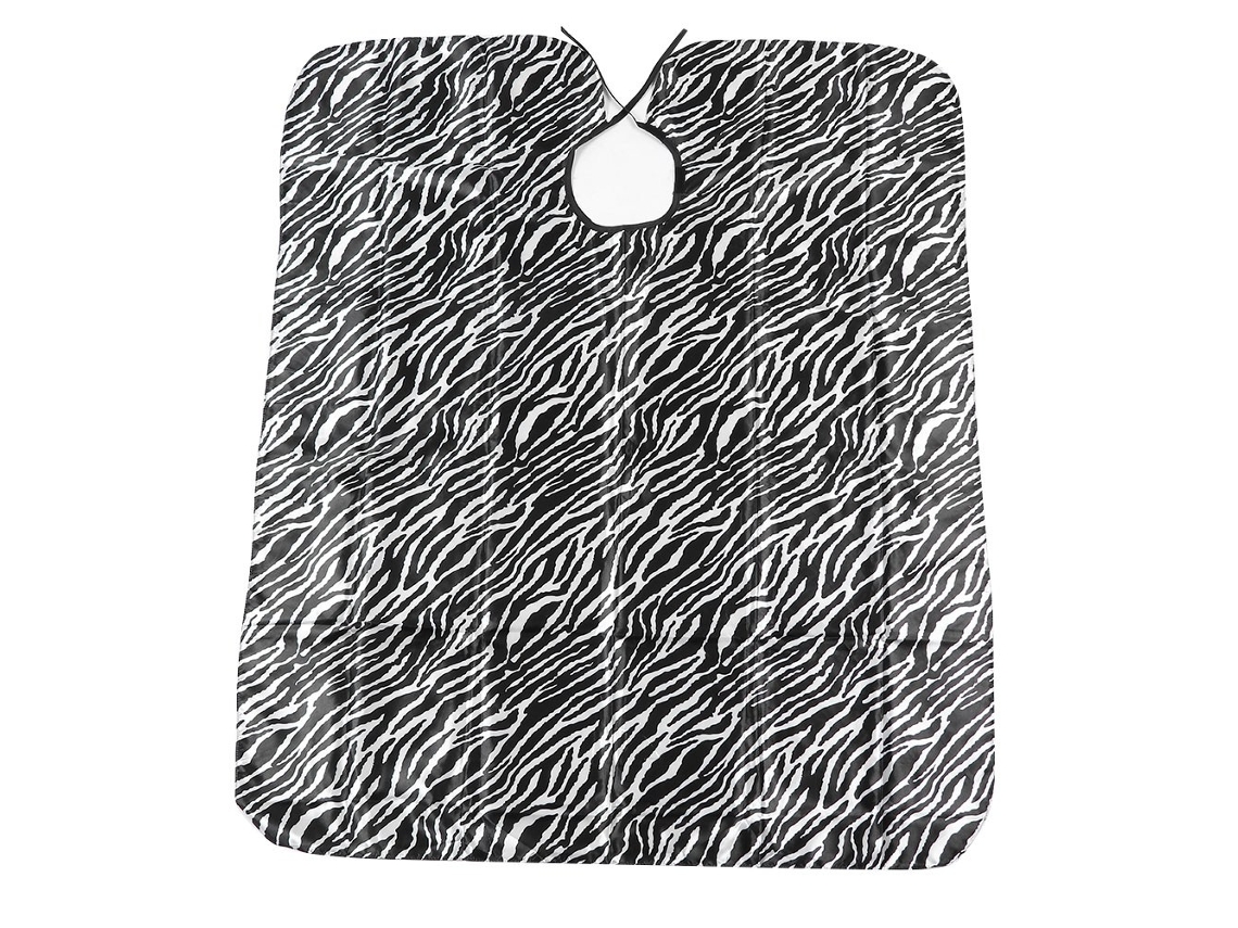 2026 capa de Barbería Con Rayas Zebra para Peluqueros Profesionales Salón Adulto Apron de Corte de Cabello