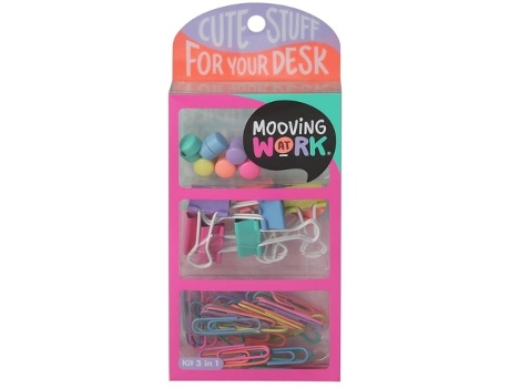 Livro Kit Rosa 3 En 1 Clips Pinzas Y Imanes Maw Mania De Desconocido (espanhol)