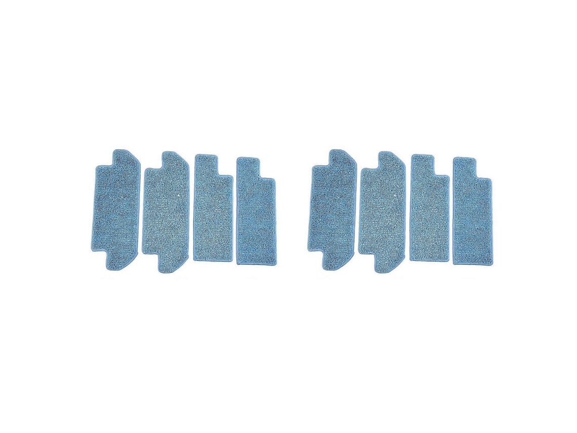 Kit Com 4 Acessórios De Pano De Limpeza Para Aspirador Robô Hobot Legee 669. Inclui Pano Para Limpeza De Carpetes E Pisos._glo