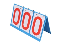 Placar De Flip Portátil 3 Dígitos Para Vôlei Basquete Tênis De Mesa E Esportes Competitivos