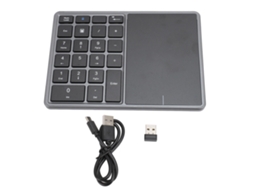 2026 teclado Numérico Sem Fio com Touchpad
