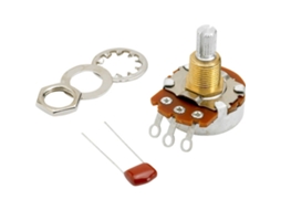 Fender Potenciómetro 500K Split Shaft para Volume/Controlo de Timbre