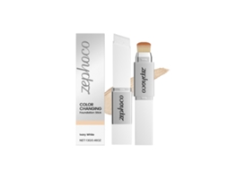 L axiscreed Pincel 2em1 Bicolor para Aplicação de Base Branca Ívor e Efeito Mudança LAXISCREED