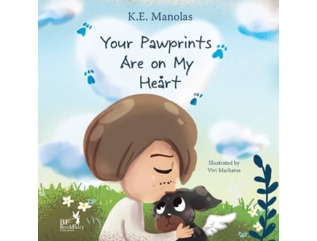 Livro Your Pawprints Are on My Heart de K E Manolas (Inglês)