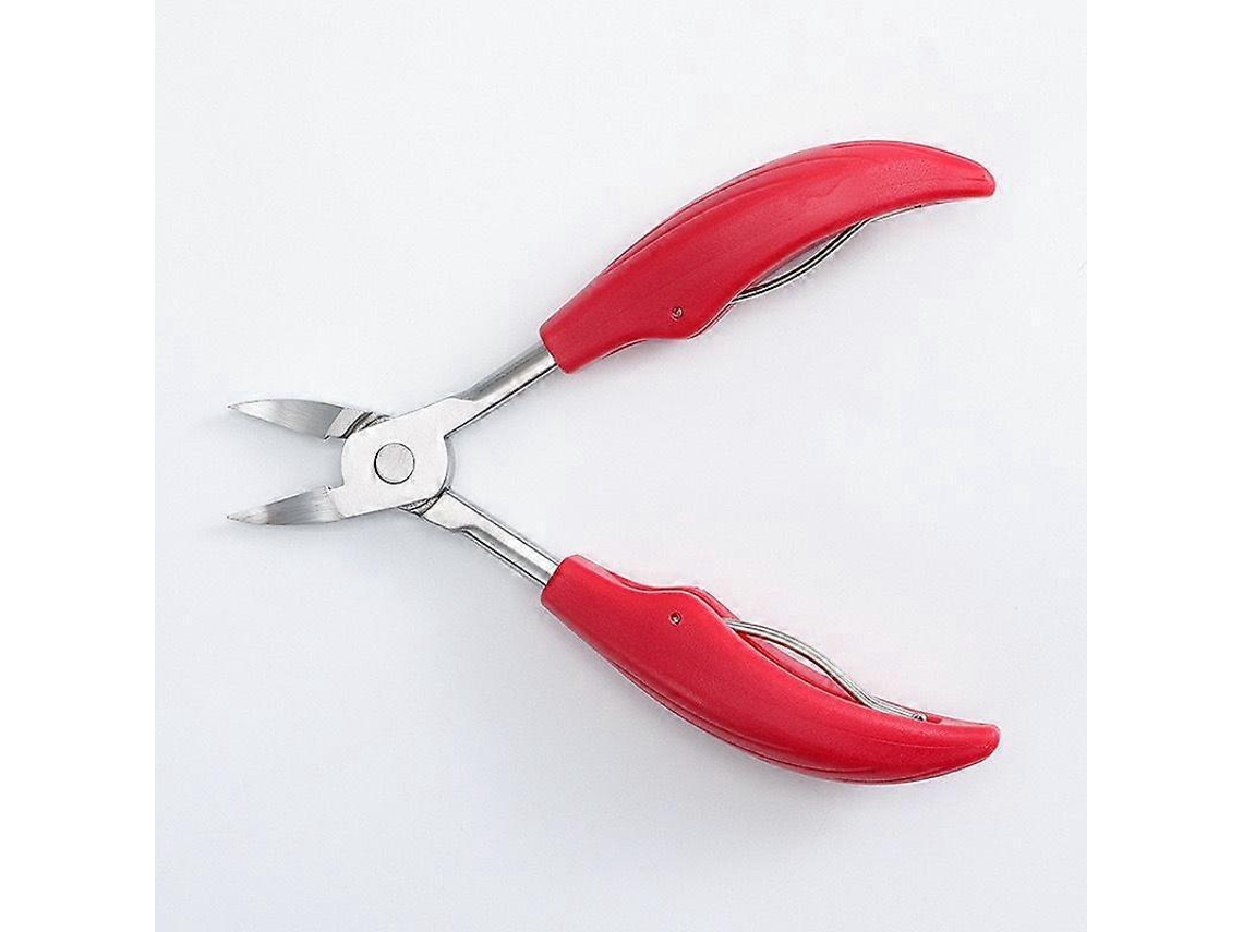 Tesoura Profissional Para Unhas Dos Pés E Dos Pés, Corte Preciso De Unhas Grossas E Pelos, Ferramenta Multifuncional Para Tratamen Slowmoose
