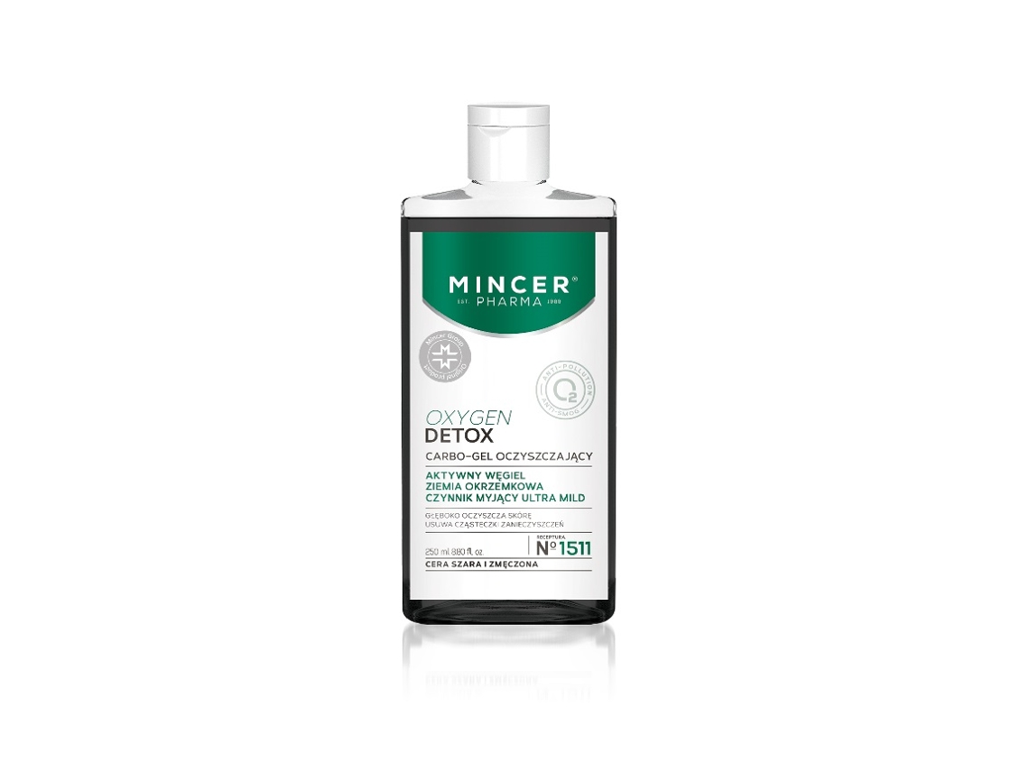 Gel De Carbono Oxigenante Desintoxicante No.1511, 250ml Mincer Pharma