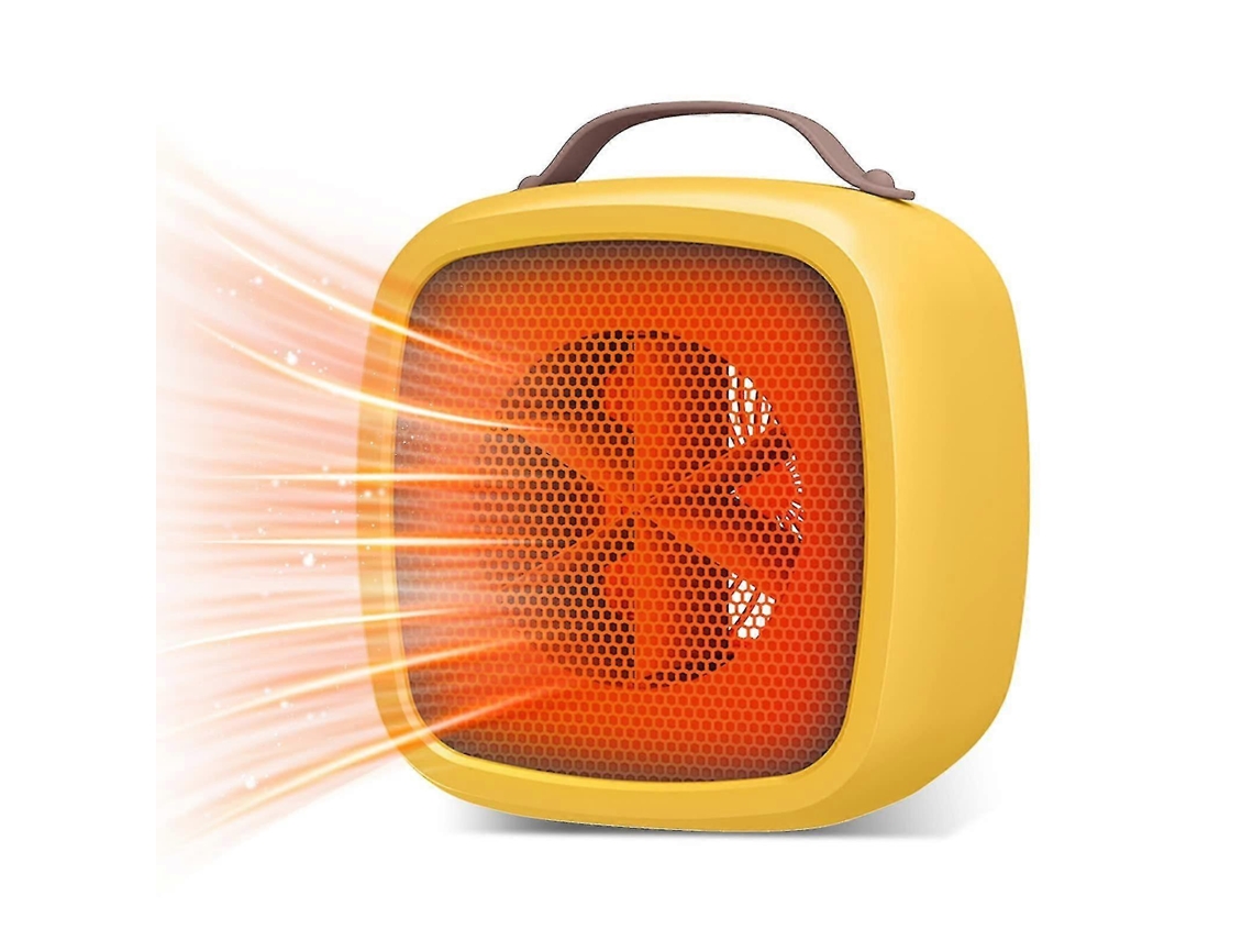 Aquecedor Elétrico Silencioso E Econômico, Mini Aquecedor Elétrico De 500w, Portátil E Seguro Para Uso Interno. Chennnls
