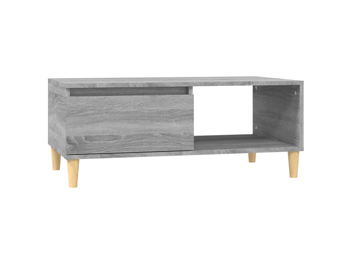 Coffee Table, Coffee Tables Vidaxl Cinzeto Madeira Processada (n/a)