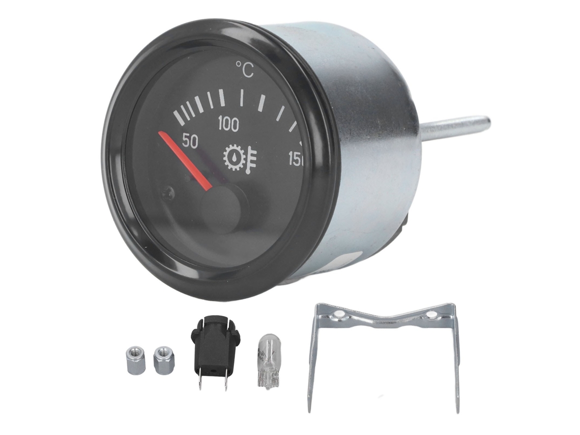 Medidor De Temperatura De Óleo Preciso 52mm Para Geradores Cummins 24v Tipo Ponto