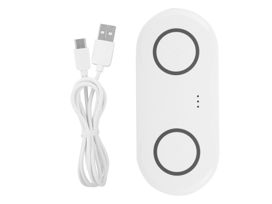 Carregador Sem Fio (carregamento Duplo De Telefones Com Carregamento Rápido De 10w)