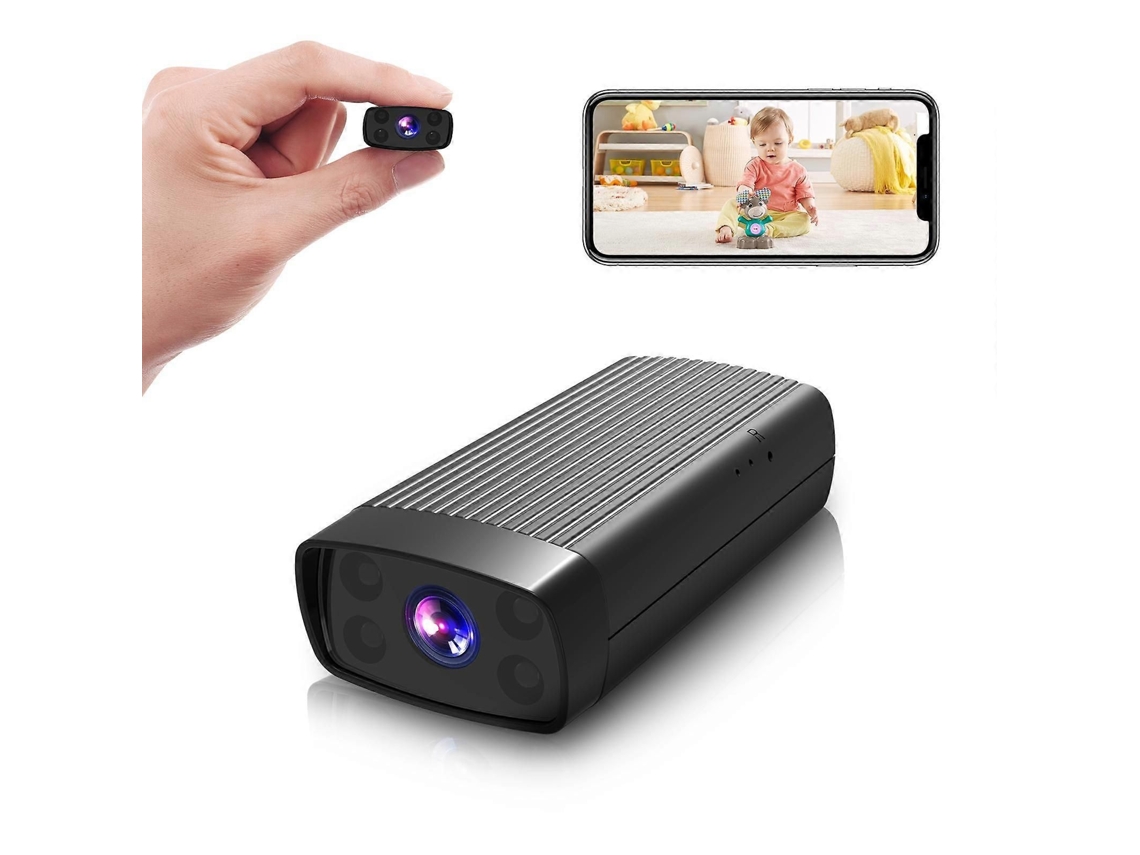 Mini Câmera Multifuncional Tn 6 com Wi fi Hd e Gravador de Vídeo TAISHENGDA