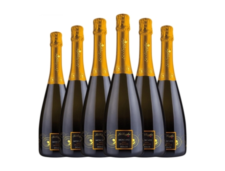Espumante LE RUGHE Spumante Dolce Mascate Branco Veneto (0.75 L - 6 Unidades)