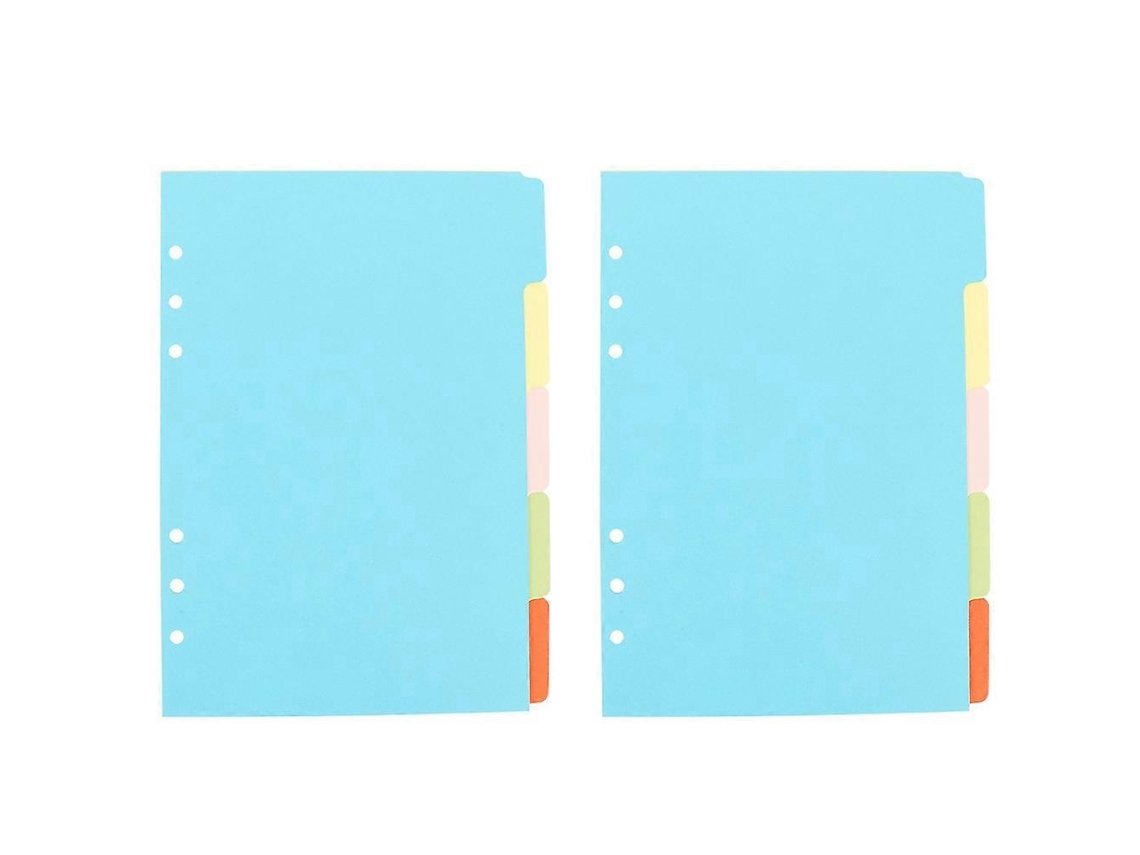 Abas de Índice Profissionais 22x15, 2cm para Localização Rápida, 10 Unidades BRILVIBERA