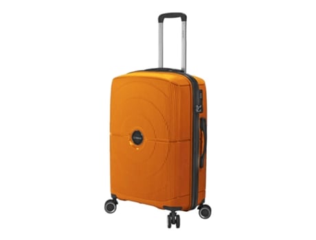 Mala De Viagem / Trolley Grande 75cm 4 Rodas Exp. Bz5711 Laranja Benzi