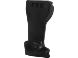 Cabeça de plástico para caminhão com pneus, ferramenta multifuncional para escritório.