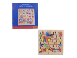 Puzzle De Aprendizaje Precoce Para Crianças: Números E Letras, Brinquedo Educativo De Cognição