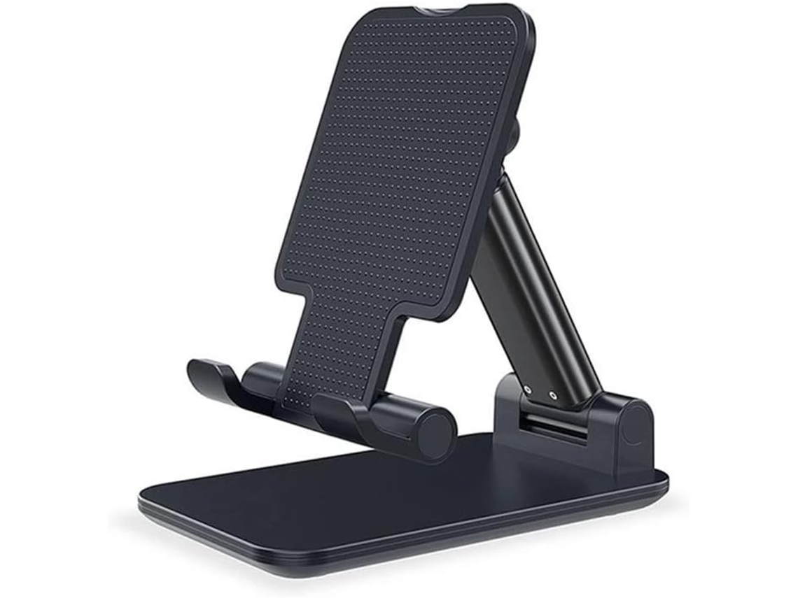 Suporte para Telemóvel Mesa Abs Silicone Alumínio Ajustável 12 15,5 Cm RNEMITERY