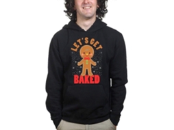 Moletom Com Capuz Get Baked Gingerbread Man Para Presente De Natal Ho0300 Hengjian