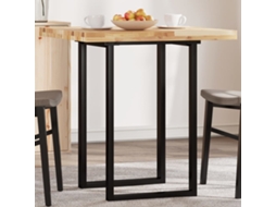 Vidaxl Tampo De Mesa Quadrado 70x70x4 Cm Madeira De Acácia Maciça