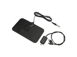 Antena Tv Digital Hd Amplificada 25dbi 4k 980 Milhas Atsc 1080p