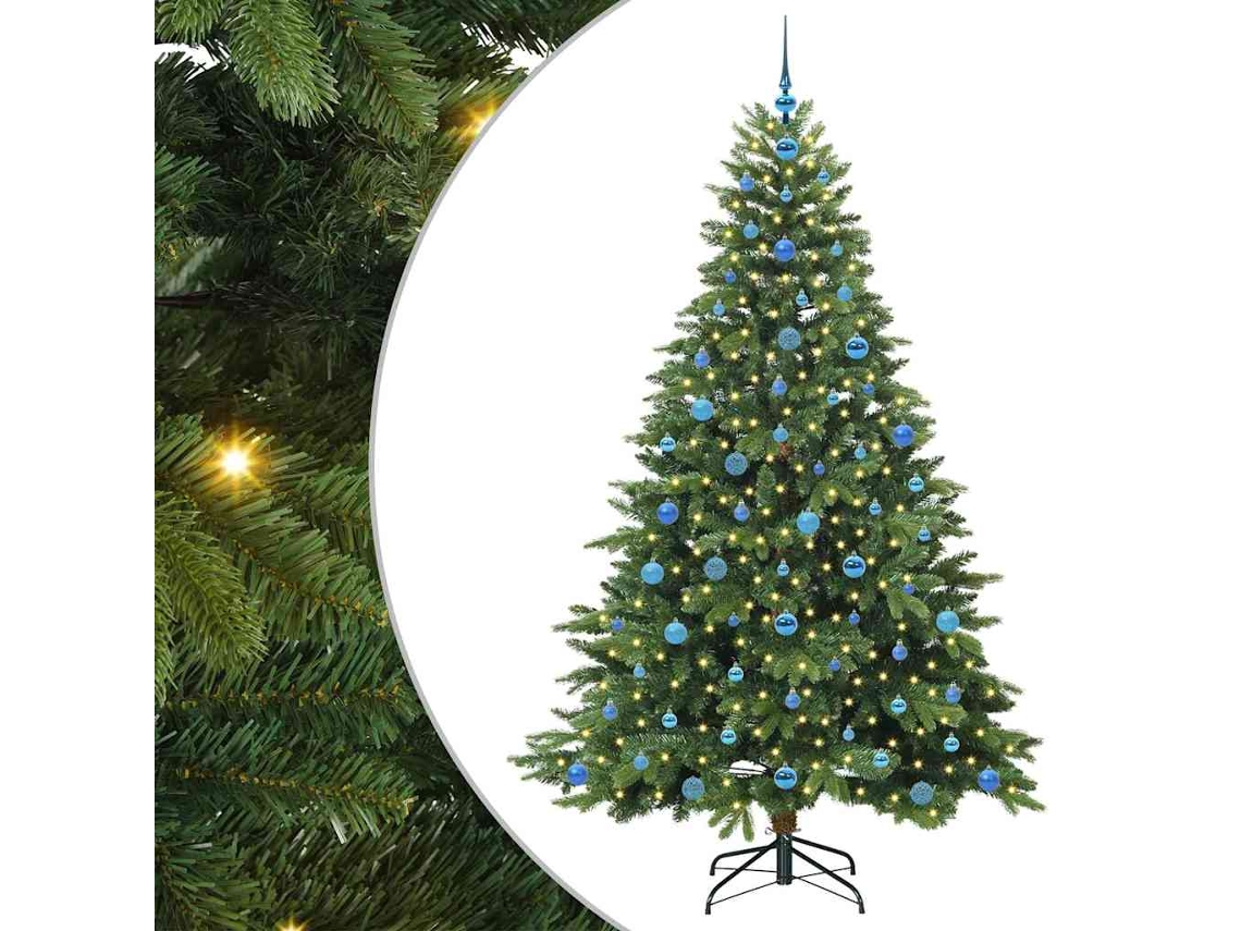 Decoração De Natal Vidaxl Verde Plástico (210 Cm)