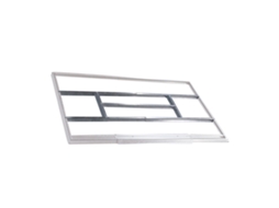 Pré-Instalação de Pavimento para Casotas Metálicas GARDIUN Estrutura de 2,4 m² 191x111 cm em Aço Galvanizado