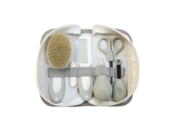 Conjunto De Banho E Cuidados Diários Para Bebê Yuysan (6 Peças-a) - Cinza