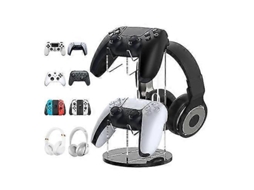Suporte De Acrílico Para Exibição De Controles De Jogos E Fones De Ouvido Hengjian
