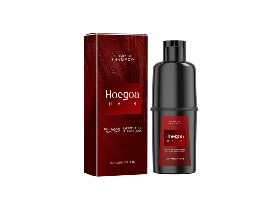 Shampoo Tintura Capilar Hoegoa Suave, Não Irritante, Fácil de Usar e de Longa Duração LAXISCREED