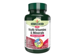Natures Aid Multi-Vitamins &amp; Minerals (with iron) Softgels 90's