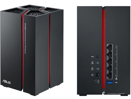 EXTENSOR DE SINAL ASUS AC1900 RP-AC68U — Dual Band | 1900 Mbps