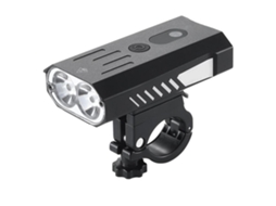 Luz Dianteira para Bicicleta 800lm Recarregável com Sensor Automático 5 Modos para Ciclismo Camping | S/MARCA
