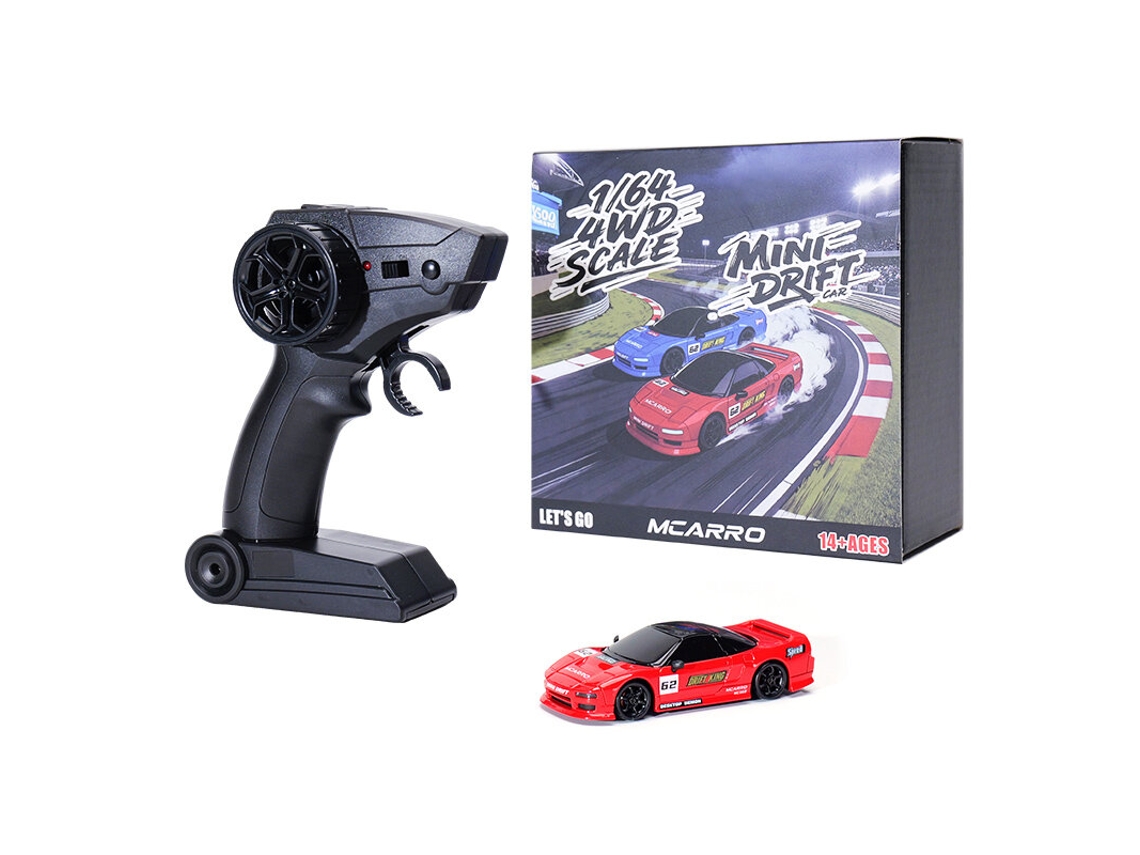 Pretomcarro Mc062 Rtr 1/64 2.4g 4wd Mini Drift Esportivo Led Alta Velocidade On road Mesa Brinquedo MDUG