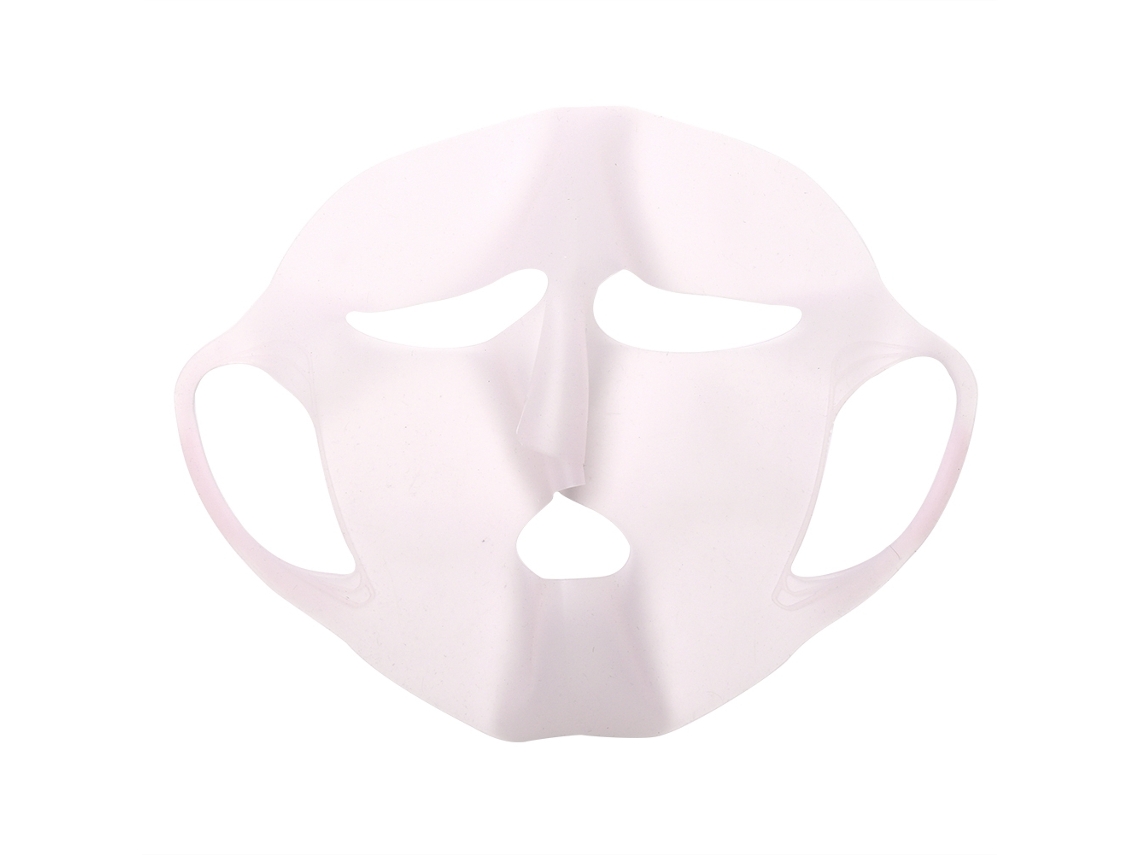 Máscara Facial De Silicone Reutilizável Para Orelhas Previna Evaporação Do Soro Umidifica