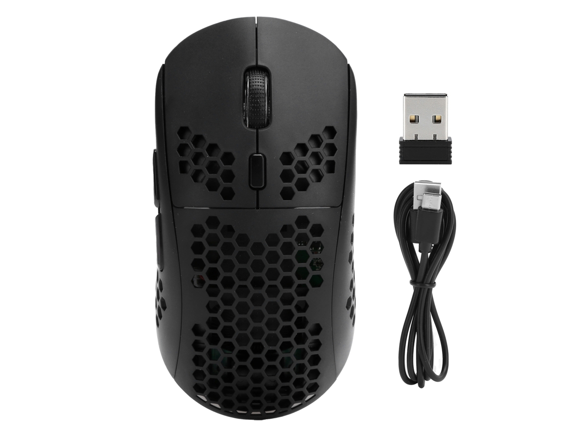 Rato Sem Fio LAXISCREED com carregamento Sem Fio, Conexão Multi modo, Iluminação RGB