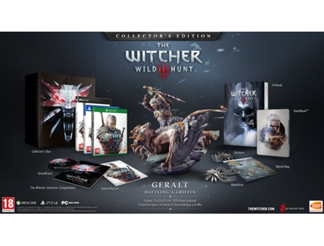 Jogo PS4 The Witcher 3 - Wild Hunt Collector's Edition — RPG | Idade mínima recomendada: 18