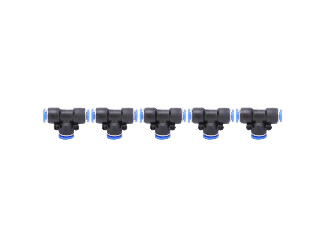 Laxiscreed Conectores Rápidos Pneumáticos De 3 Peças Para Ar E Água, Compatíveis Com Tubos Pu