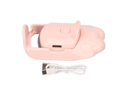 Esmalte De Cílios Elétrico Rechargeável Com Aquecimento Em Rosa Design De Garra De Gato