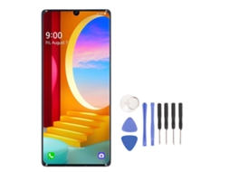 Aetheria tela Lcd com Touch Digitizer e Leitor de Impressão Digital para Velvet 5g Preto
