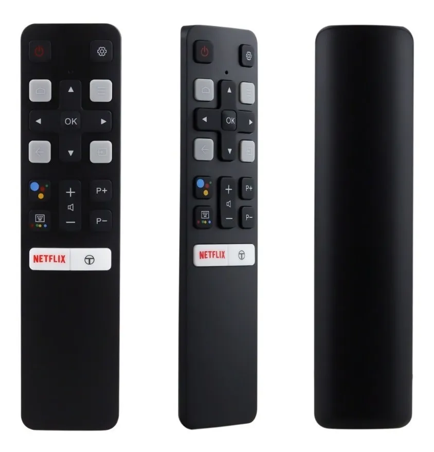 Controle Remoto Compatível Tcl Rc802v Android Smarttv Netflixvayotoy