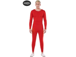 Fato Unisexo CAR&GUS Conjunto de Collant de Elastano Vermelho de 2 Peças (Tam.: S)